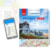 Atlas routier et touristique Michelin France 2024