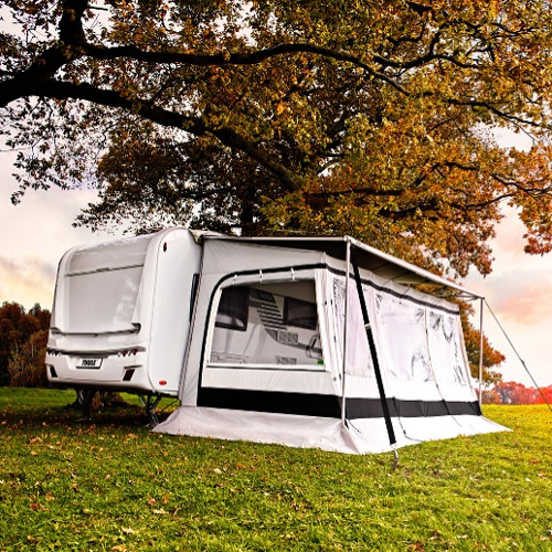 Auvent pare-soleil universel pour camping-car, van, camping-car, remorque,  auvent pour camping-car, noir