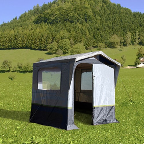 SOPLAIR Abri Extérieur Eldorado 200 x 150 cm Fenêtres avec Moustiquaires  Camping 
