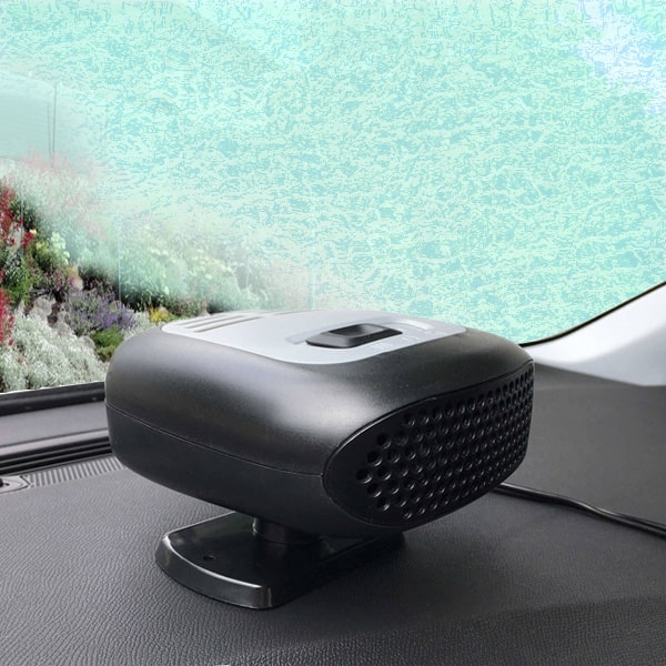 Chauffage et ventilateur ceramique 12V pour voiture fourgon camping car