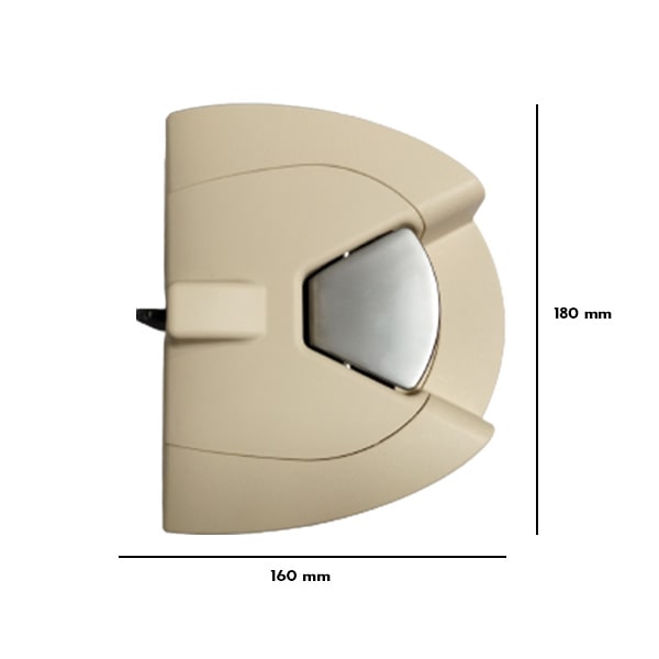 Serrure FAP M1 ovale - CF10974 