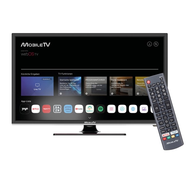 Smart TV 18,5 DVD STANLINE - Télé android 12V avec lecteur DVD pour van,  camping-car & bateau - H2R Equipements