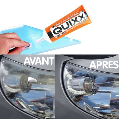 Efface rayures pour Plexiglass et Acrylique – Quixx System