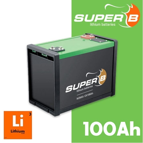 Batterie Lithium SUPER B NOMIA 12V 100Ah