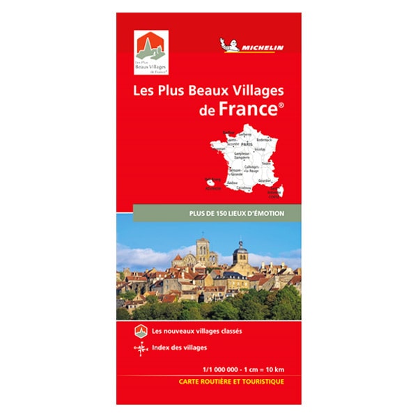 Carte Michelin des Plus Beaux Villages de France