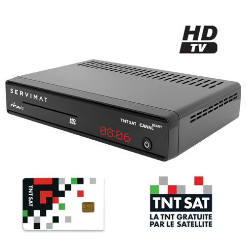 Dmodulateur HD TNTSAT Servimat Armis Reconditionn