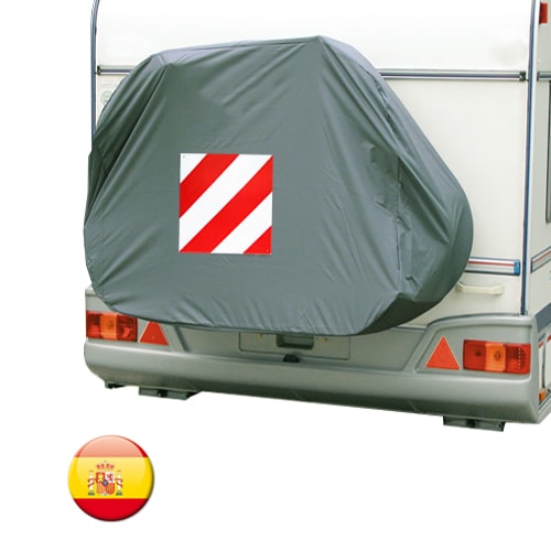 Panneau d'avertissement voiture camping-car Espagne et Italie