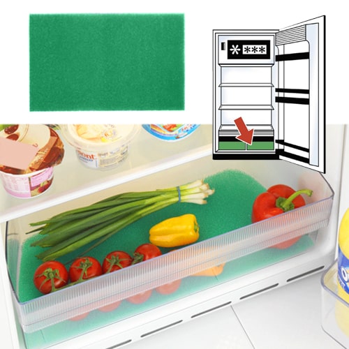 Generic Lot de 4 Tapis Fraicheur pour Frigo Réfrigérateur Anti-bactériens  pour Fruits et Légumes à prix pas cher