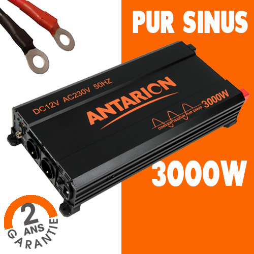 Convertisseur Pur Sinus 12VDC - 230VAC 3000W
