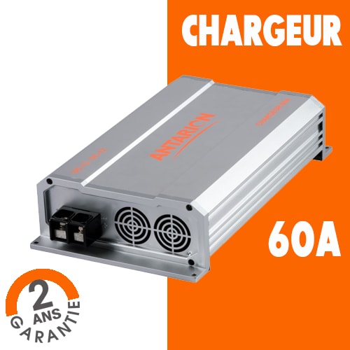 DCRAFT - Chargeur batterie voiture 12V/24V Ampérage charge 30A
