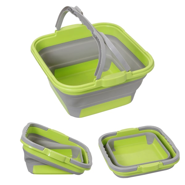 Bassine silicone pliable ronde camping pop up lessive vaisselle