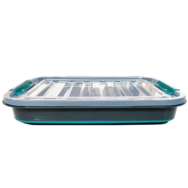 Bassine pliable en silicone pour les bateaux, camping-car & camping