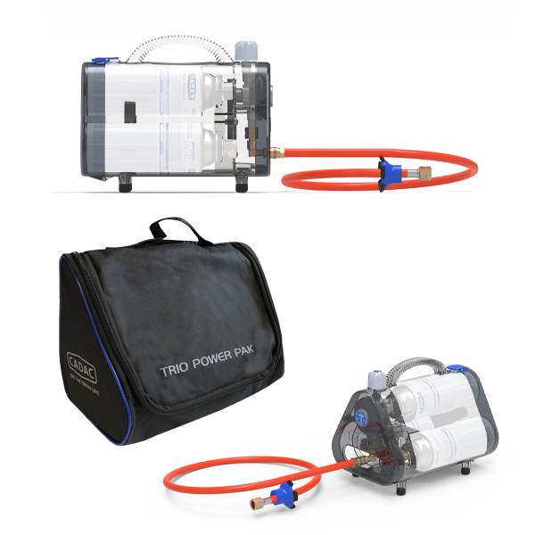 Cadac Power Pak : adaptateur double cartouche de gaz