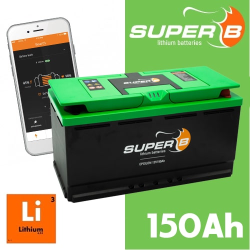 Batterie lithium 150Ah Super B EPSILON - CaptiVan