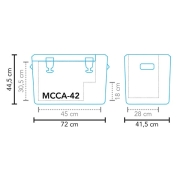 Glacire multifonction MESTIC 12-24V MCCA-42