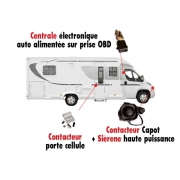 Pack Alarme Raptor FIAT Ducato Reconditionn