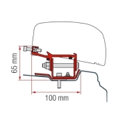 Adaptateur store Fiamma F40 pour TRAFIC H1L1 depuis 2014