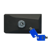 Verrou Fuyant IMC Portes Arrières ou Latérales Fourgon Noir