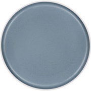 Assiette plate Melamine DOLOMIT Bleue anti-drapante