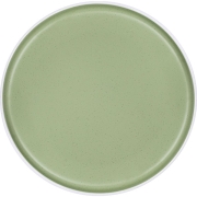 Assiette plate Melamine DOLOMIT Verte anti-drapante