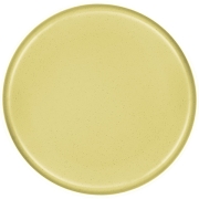 Assiette plate Melamine DOLOMIT Jaune anti-drapante