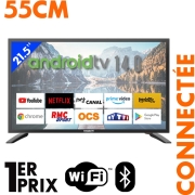 Smart TV LED FHD 55 cm 21,5 pouces 1er prix ANTARION