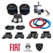 Suspension pneumatique 7'' + compresseur et manomètre Ducato après 2006 ANTARION