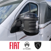 Coques rétros Ducato 2025 MILENCO noires