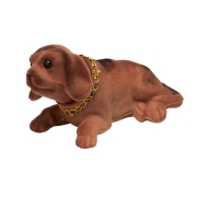 Chien qui hoche la tête - déco pour tableau de bord