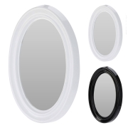 Miroir ovale à suspendre - 36 x 26 cm