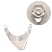 Bec d'évacuation de condensation blanc