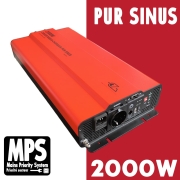 Chargeur convertisseur 2000W Pur Sinus 12V/230V avec MPS EZA