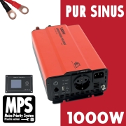 Convertisseur Pur Sinus 1000W 12/230V EZA