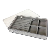 Boîte à bijoux compacte Eleganza