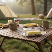 Beurrier plastique transparent