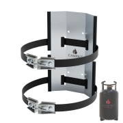 Support mural pour bouteille gaz/ GPL avec sangles CAMPKO