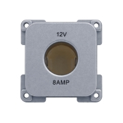 Prise 12V allume-cigare C-Line argentée