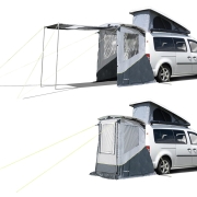 Tente pour hayon arriere Pilote Caddy 5 BRUNNER