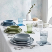 Lot 4 verres incassables BRUNNER Onda 30cl