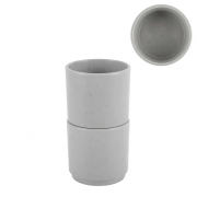 Set de 2 tasses espresso InMano Dolomit Blanc anti-dérapantes BRUNNER