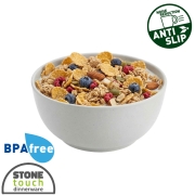 Bol mélamine 15cm Dolomit Blanc anti-dérapant BRUNNER