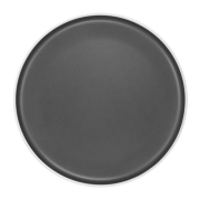 Assiette ronde Mélamine 25cm DOLOMIT Gris