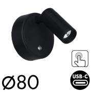 Applique Spot 1 LED Noli rechargeable 70LM 1.2W avec interrupteur