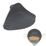 Égouttoir bec verseur à pince pour casserole