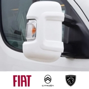 Coques rétros camping-car CARBEST Blanches Ducato de 2007 à 2024