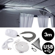 Kit complet bande LED flexible 3 m TRIGANO