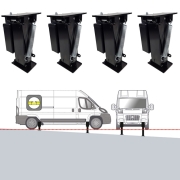 Vérins de stabilisation automatiques 12V Autolift 4 CARBEST
