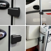 Verrou IMC porte cellule + porte chauffeur spécial INTÉGRAL noir