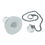Bonde droite perçage 25mm tuyau 19mm