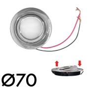 Spot LED 12V 2W 55 mm orientable